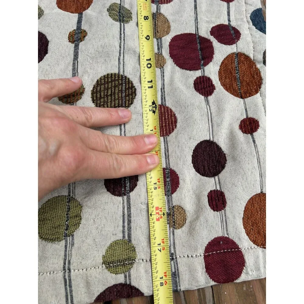 Better Homes & Gardens Hodge Podge Valance 50x18 Multicolor Dot Curtain